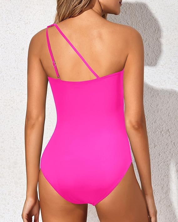 MIRAWA | Costum de baie cu un umăr, modelator de siluetă