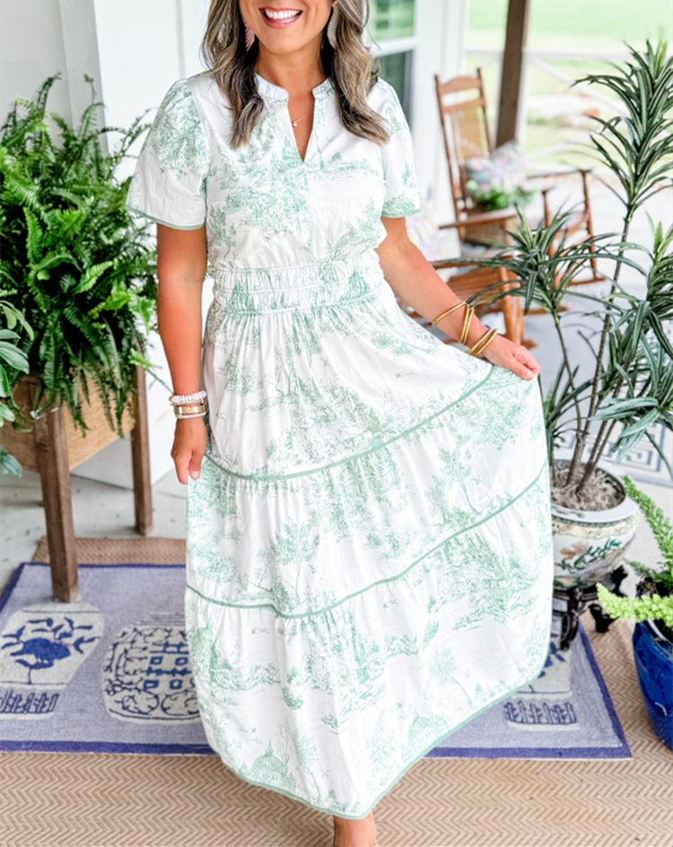 CINDY | Rochie maxi cu efect modelator