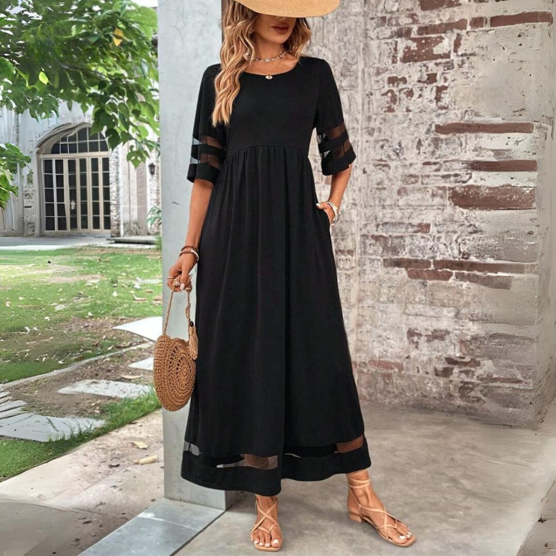 ESME | Rochie Elegantă cu Design Care Ascunde Burtica