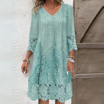 URSULE | Rochie boho elegantă din dantelă