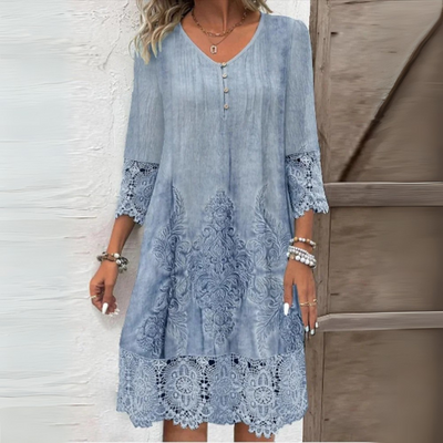 URSULE | Rochie boho elegantă din dantelă