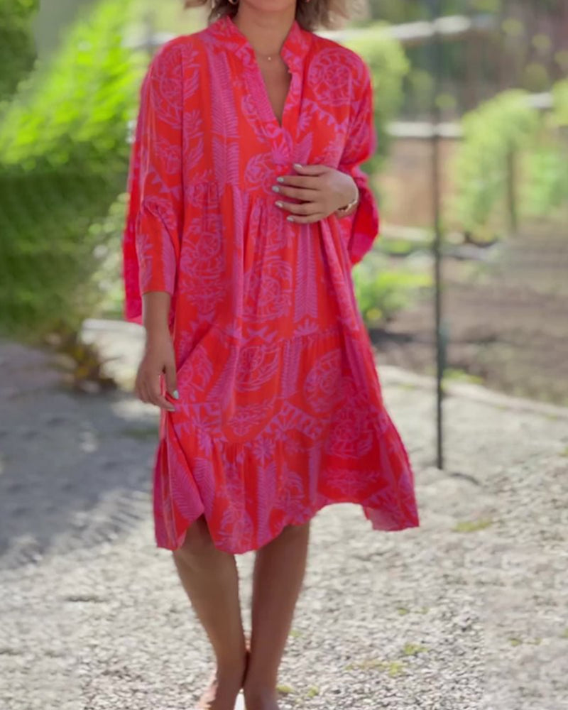 SKYLAR | Rochie elegantă cu volane