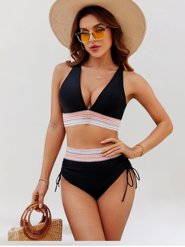 LIDIA | Set de Bikini cu Control pentru Abdomen și Talie Înaltă