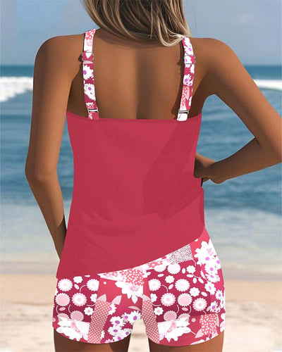 EVINKA | Costume de baie din două piese cu imprimeu floral