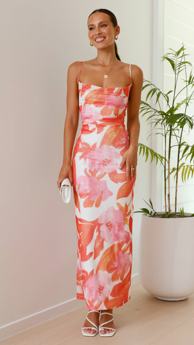ASHLEY | Rochie Maxi Florală