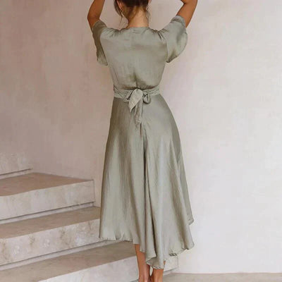 ISABELLA | Rochie Elegantă de Vară cu Detaliu Nod