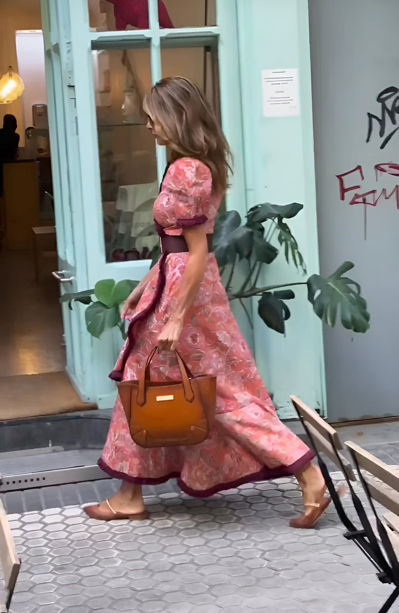 OLIWIA | Rochie lungă elegantă cu mâneci voluminoase