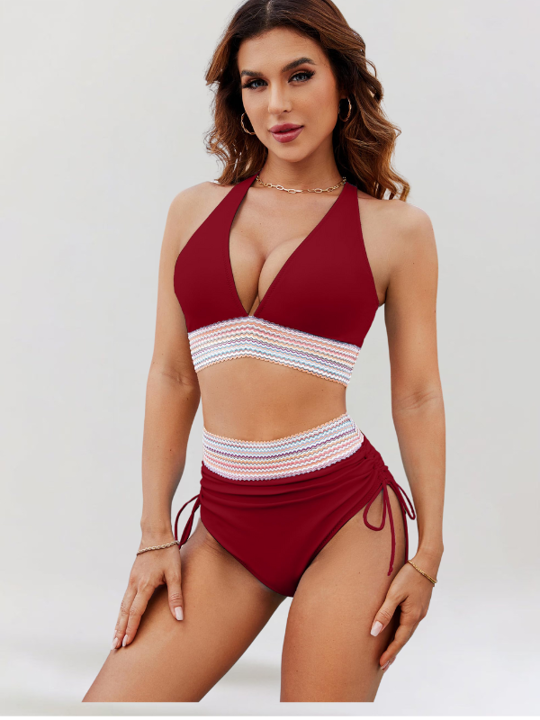 LIDIA | Set de Bikini cu Control pentru Abdomen și Talie Înaltă