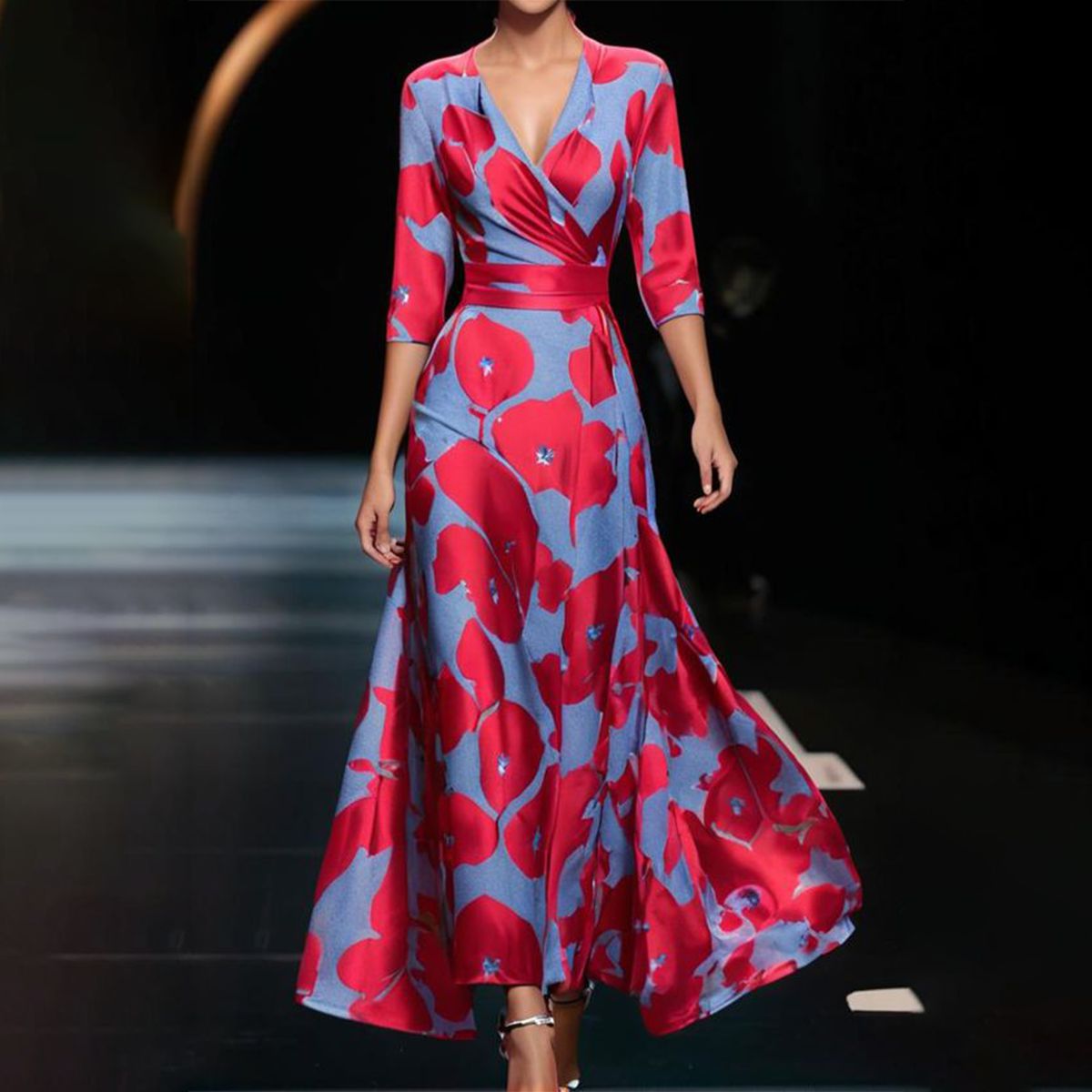 DORA | Rochie cu decolteu în V elegant