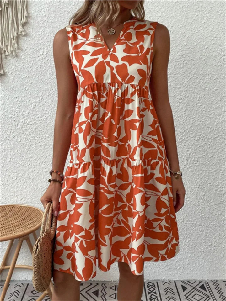 PAULINA | Rochie de Vară cu Motive Florale