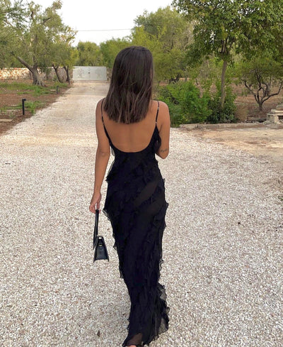 ZARA | Rochie cu Detalii Volan