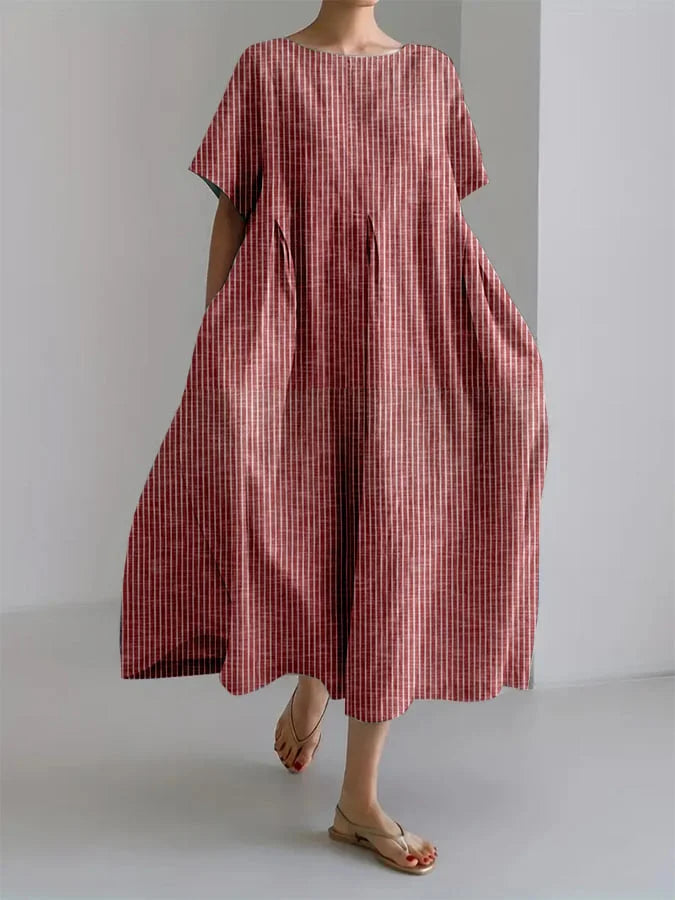 BIANCCA | Rochie Retro cu Croială Pătrată