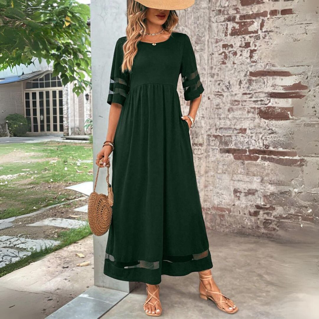ESME | Rochie Elegantă cu Design Care Ascunde Burtica