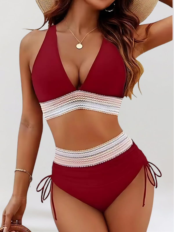 LIDIA | Set de Bikini cu Control pentru Abdomen și Talie Înaltă