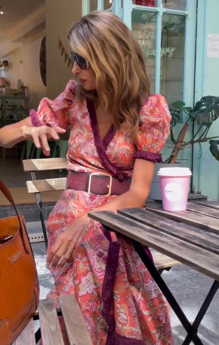 OLIWIA | Rochie lungă elegantă cu mâneci voluminoase