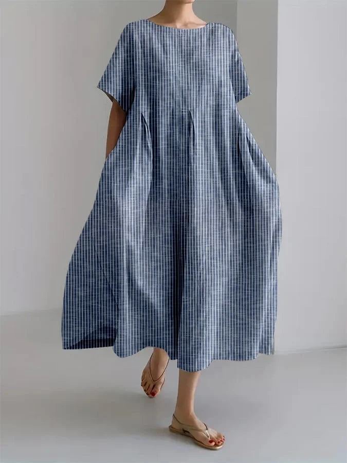 BIANCCA | Rochie Retro cu Croială Pătrată