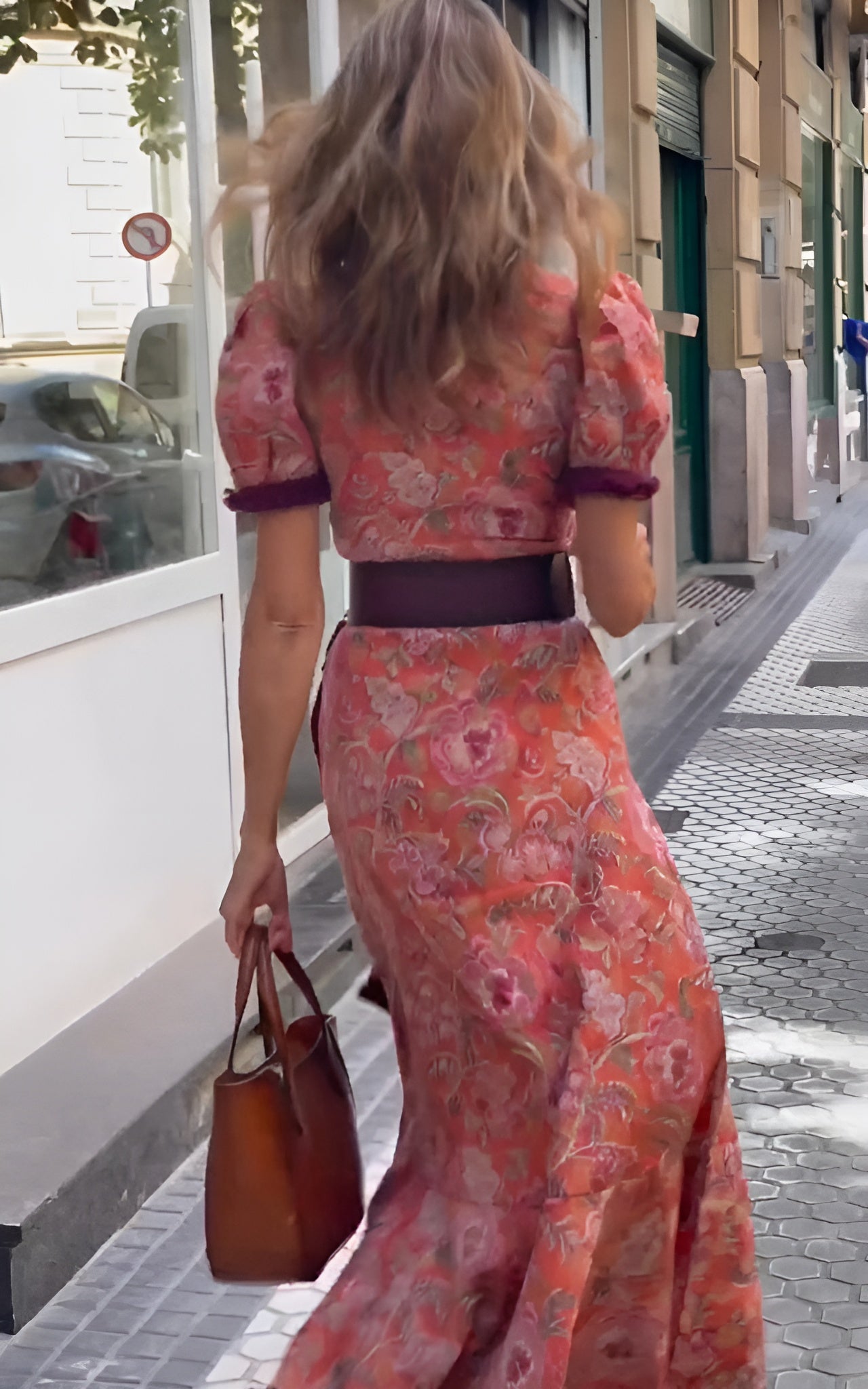 OLIWIA | Rochie lungă elegantă cu mâneci voluminoase