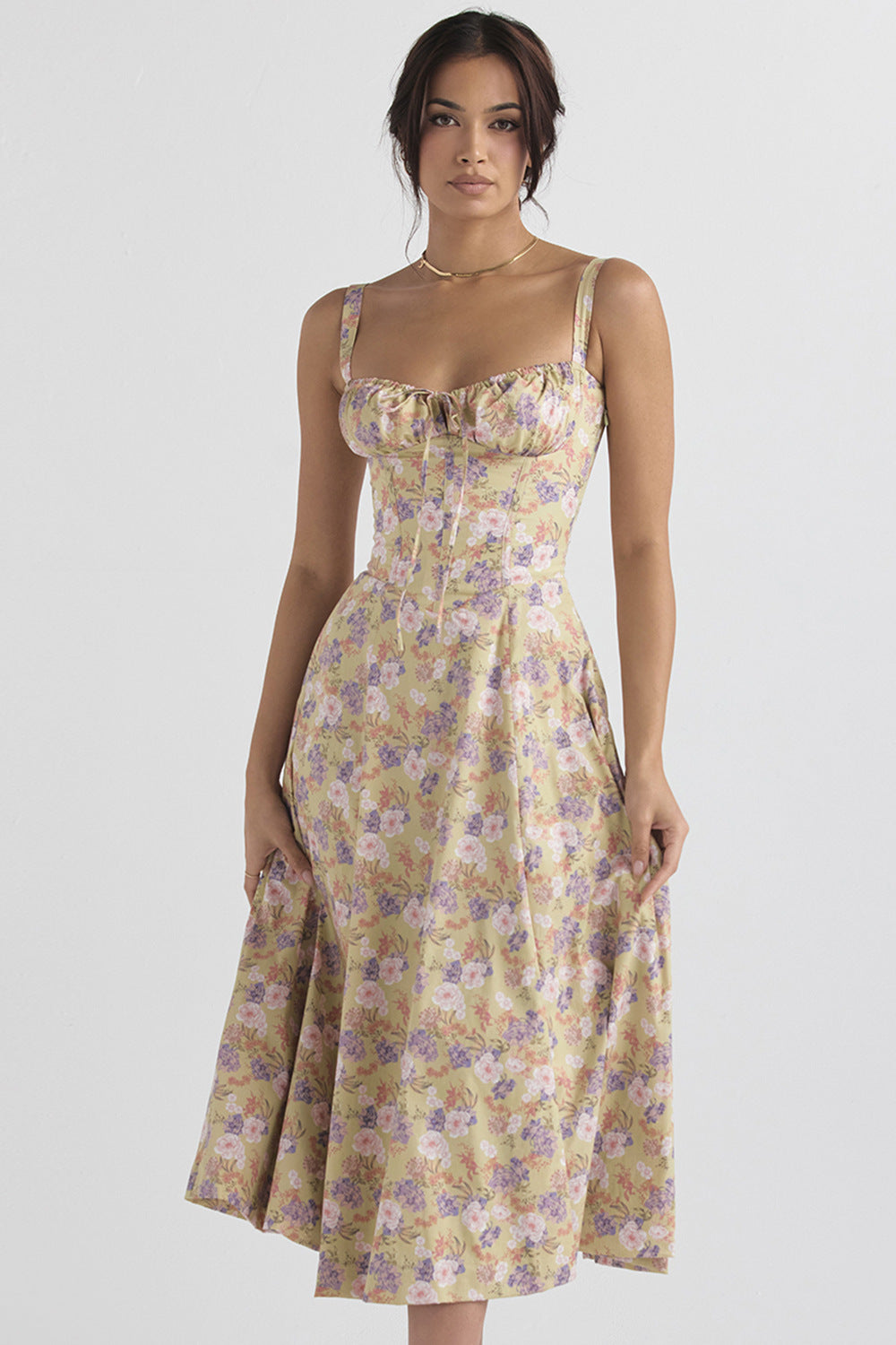 ALICIA | Rochie Florală de Primăvară