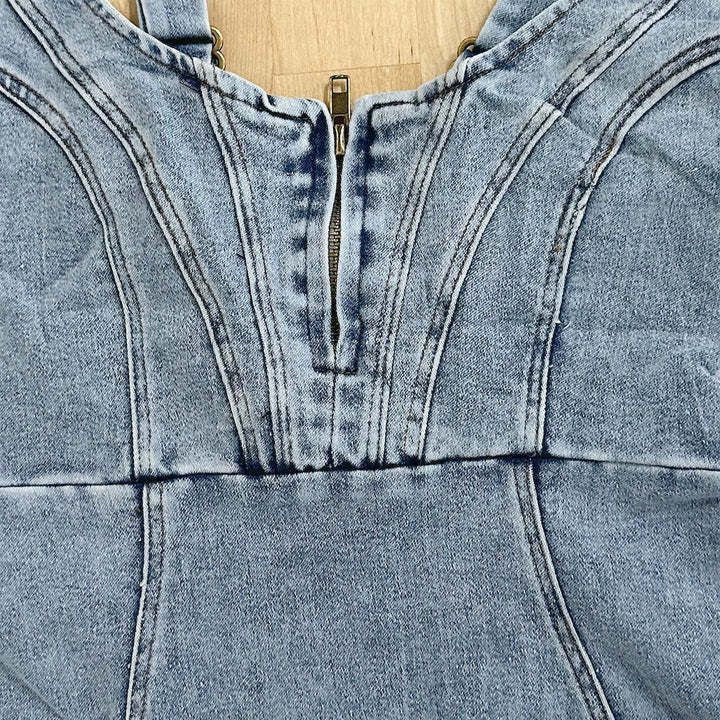 VERA | Rochie Denim Eleganță