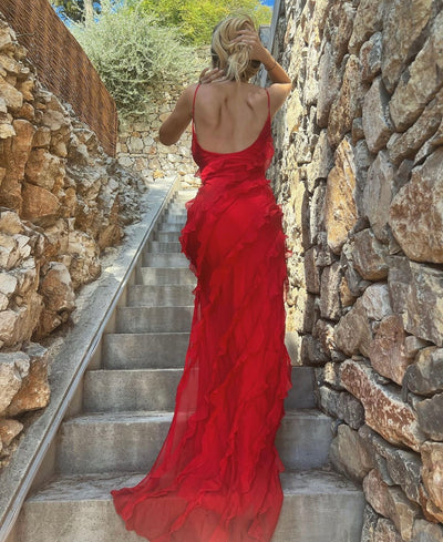 ZARA | Rochie cu Detalii Volan