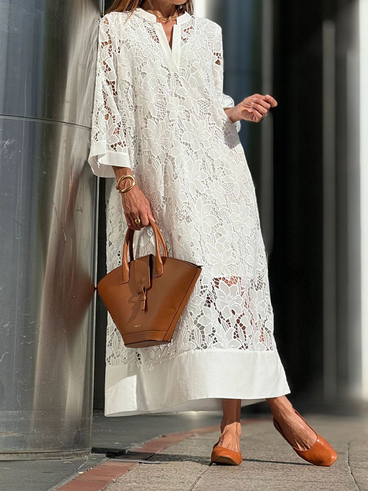 FRANCISCA | Rochie Elegantă cu Detalii la Margini