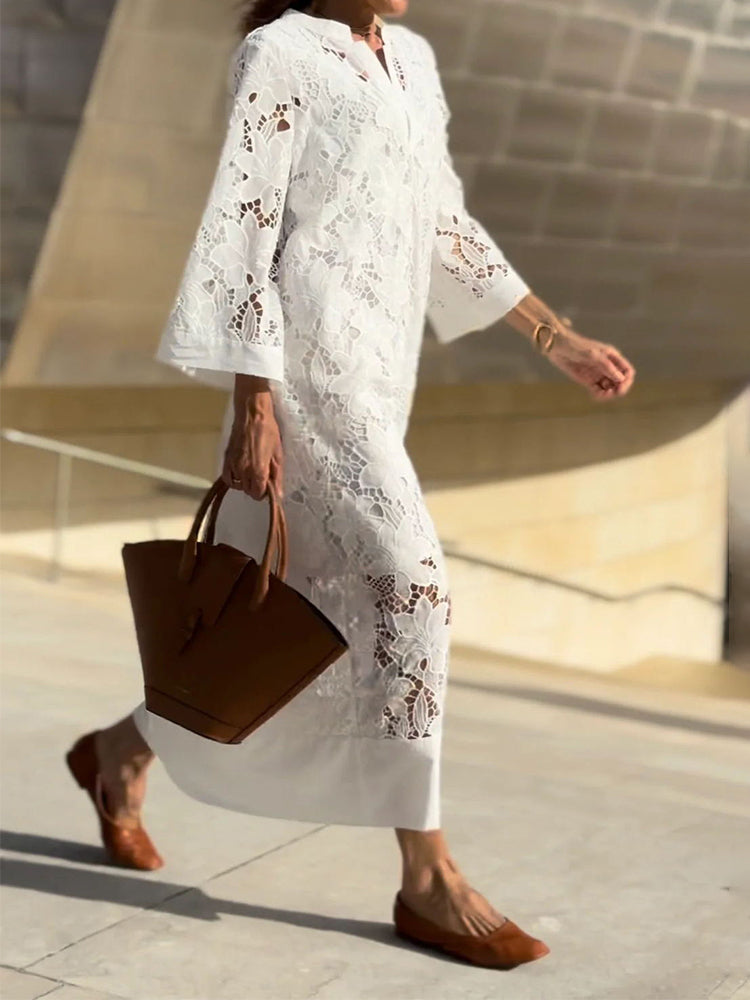 FRANCISCA | Rochie Elegantă cu Detalii la Margini
