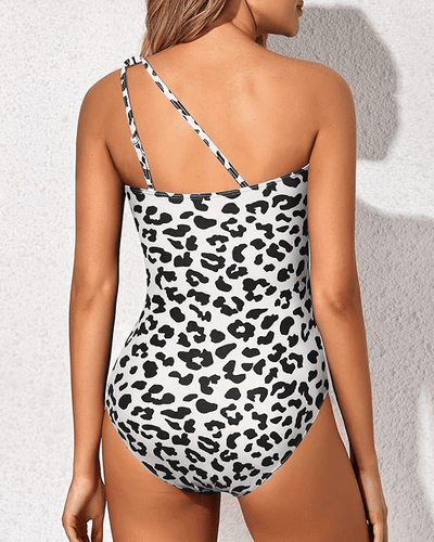 MIRAWA | Costum de baie cu un umăr, modelator de siluetă