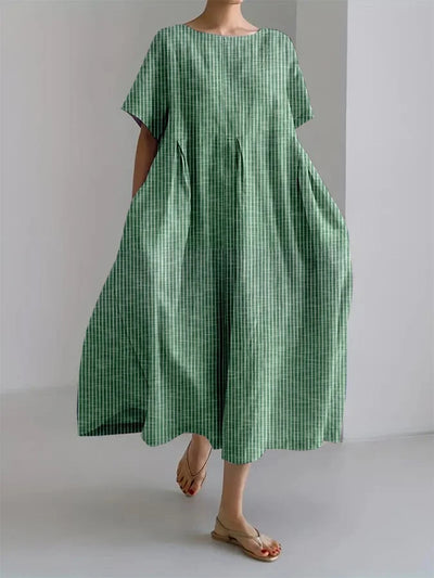 BIANCCA | Rochie Retro cu Croială Pătrată