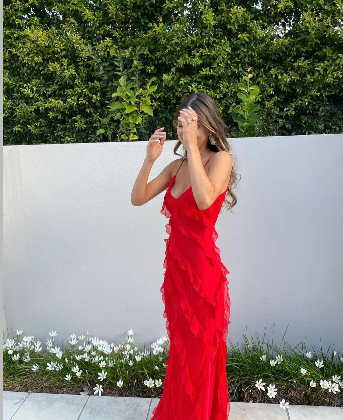 ZARA | Rochie cu Detalii Volan