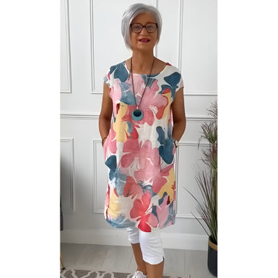 ROSA | Rochie Tip Camasa pentru Primavara