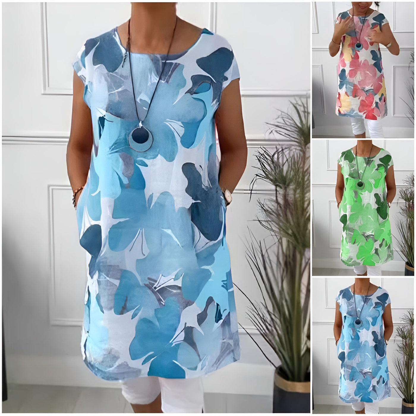 ROSA | Rochie Tip Camasa pentru Primavara