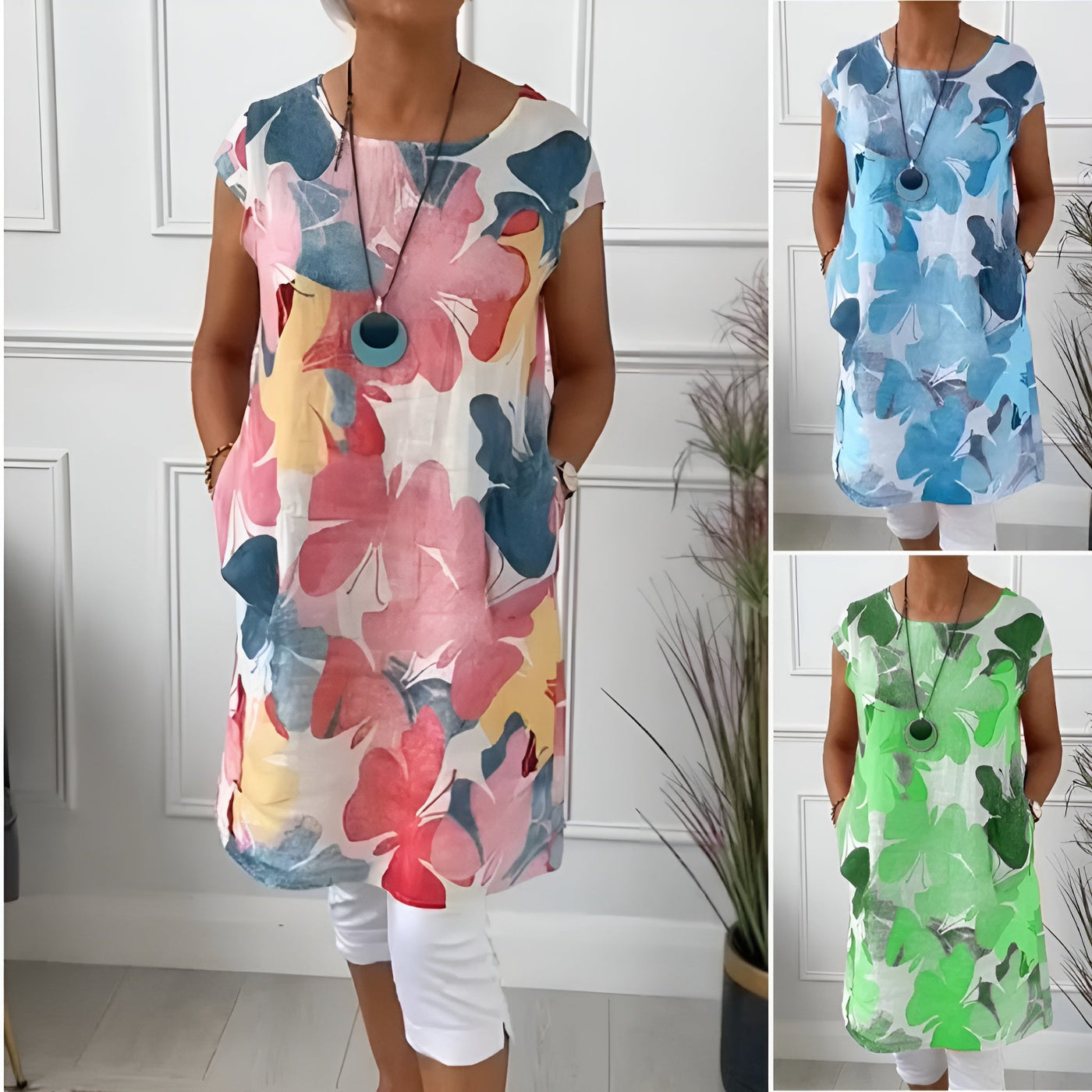 ROSA | Rochie Tip Camasa pentru Primavara