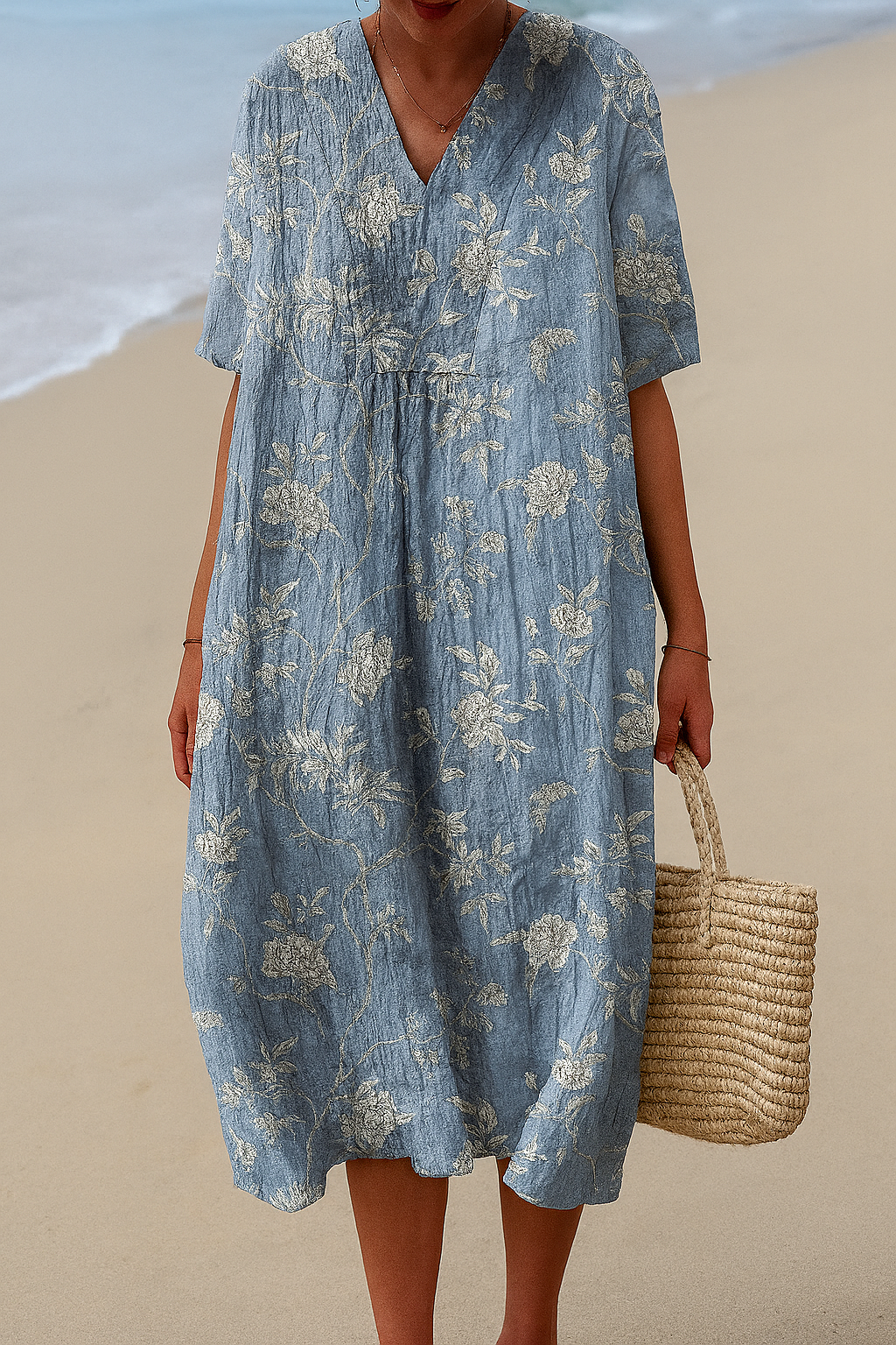 SOFIE | Rochie Artistică – Eleganță Naturală care Captivează