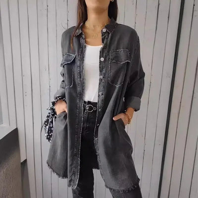 MARIE | Cămașă Casual din Denim