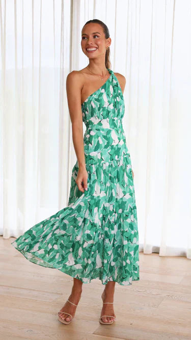 ELIZA | Rochie Asimetrică cu Un Umăr