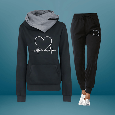 LOVE | Set de trening confortabil și plin de dragoste
