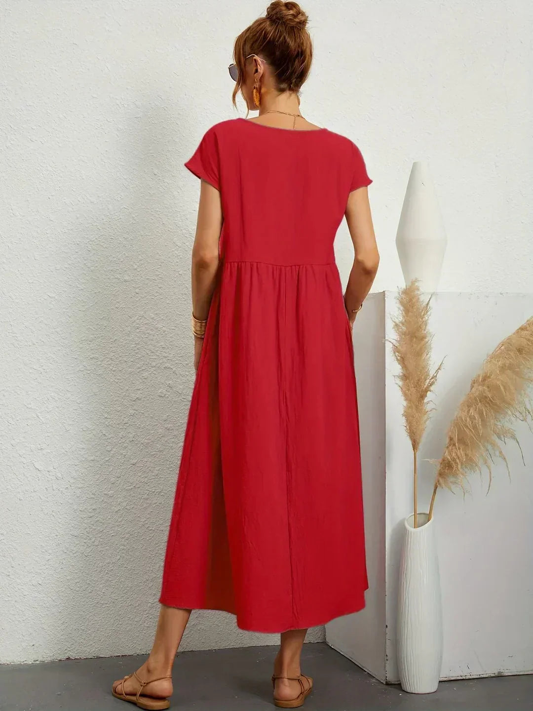 NATALY | Rochie Midi Confortabilă