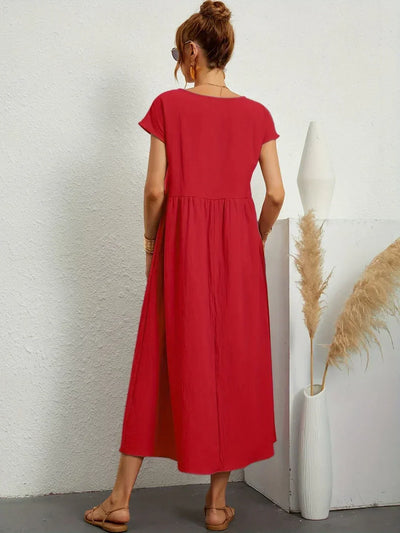NATALY | Rochie Midi Confortabilă