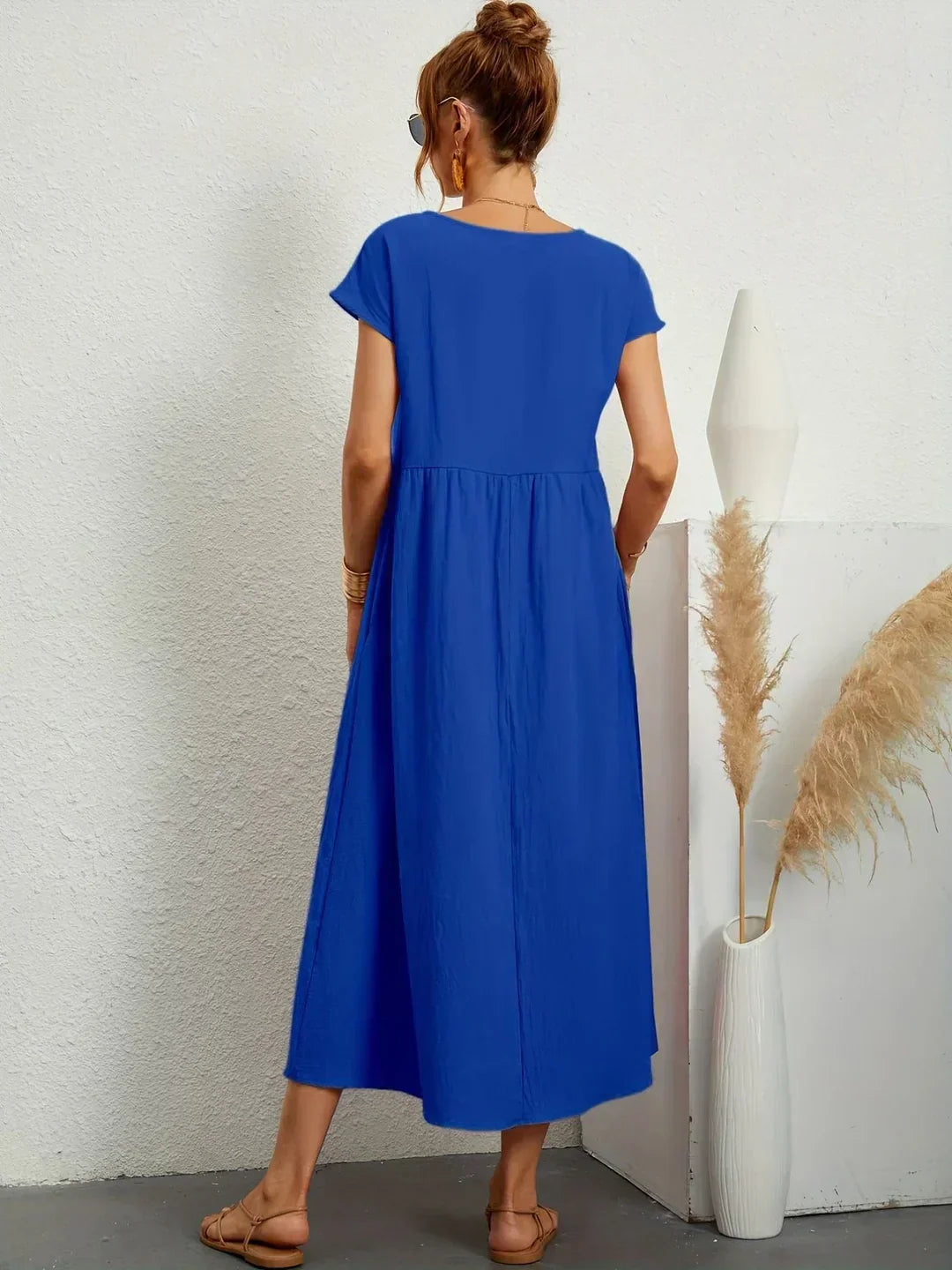 NATALY | Rochie Midi Confortabilă