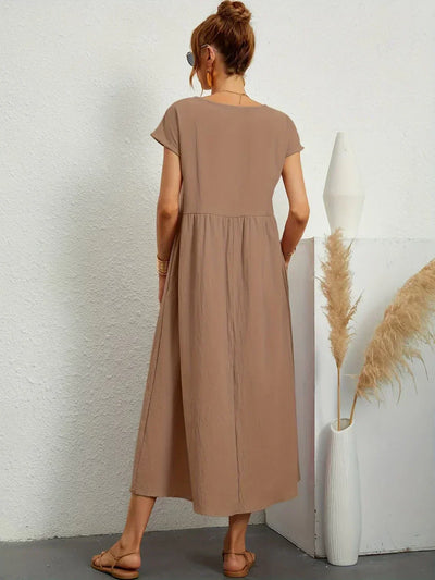 NATALY | Rochie Midi Confortabilă