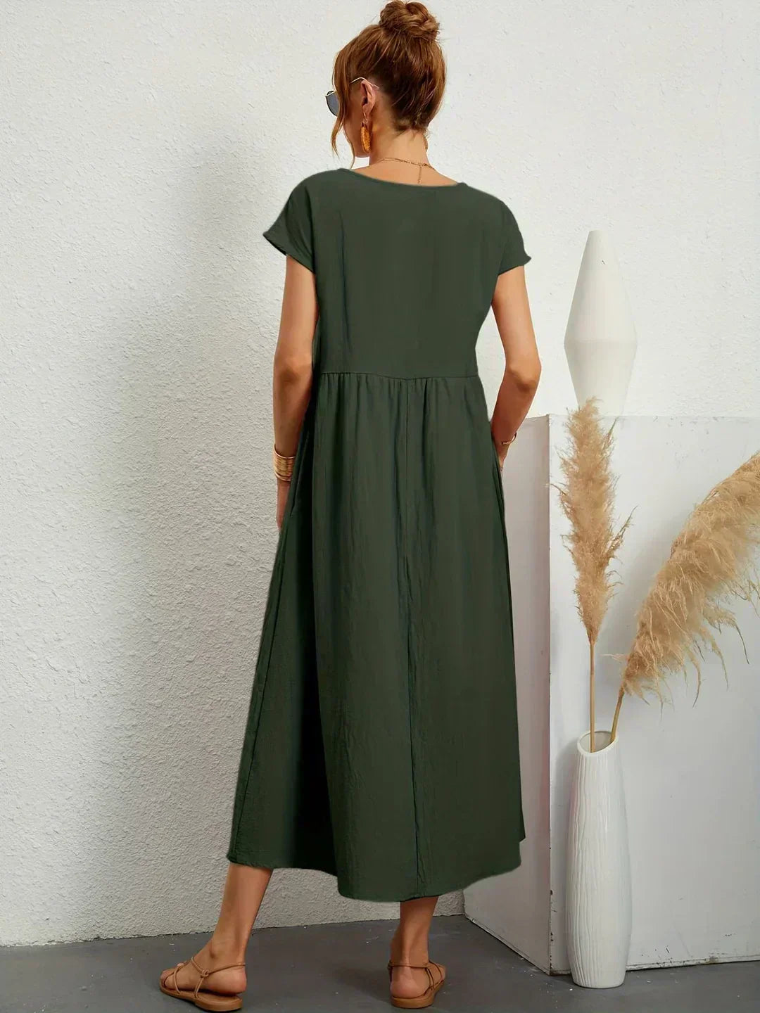 NATALY | Rochie Midi Confortabilă