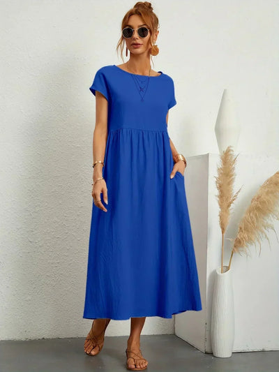 NATALY | Rochie Midi Confortabilă