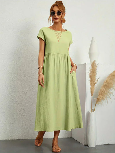 NATALY | Rochie Midi Confortabilă