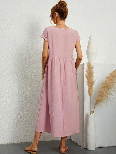 NATALY | Rochie Midi Confortabilă