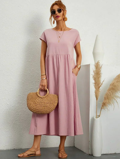 NATALY | Rochie Midi Confortabilă