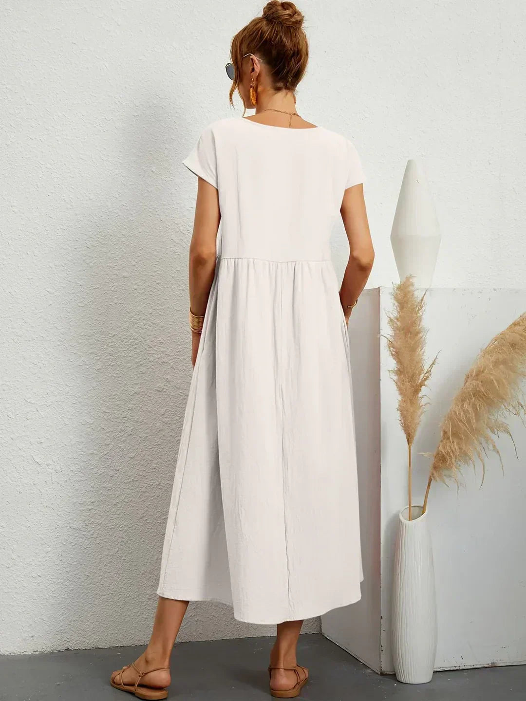 NATALY | Rochie Midi Confortabilă