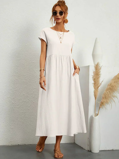 NATALY | Rochie Midi Confortabilă