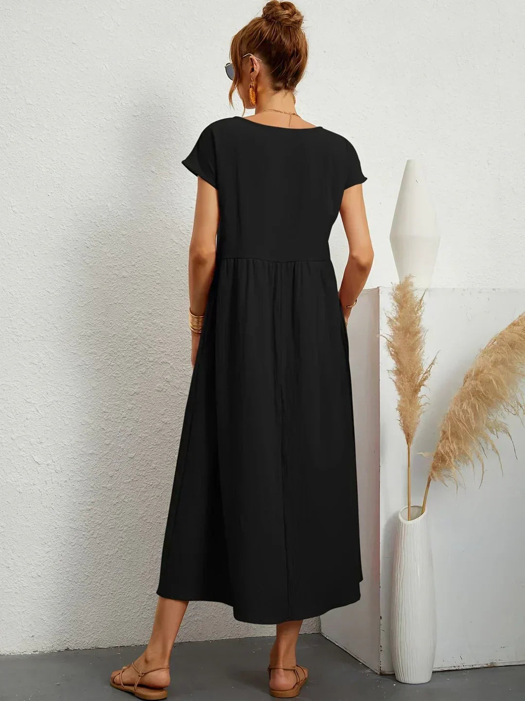 NATALY | Rochie Midi Confortabilă