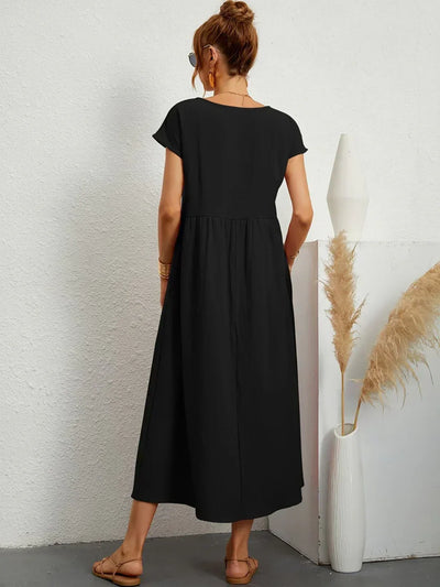 NATALY | Rochie Midi Confortabilă