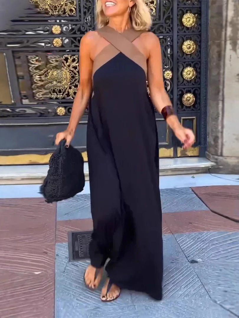 NICOLE | Rochie Elegantă cu Decolteu în Formă de X